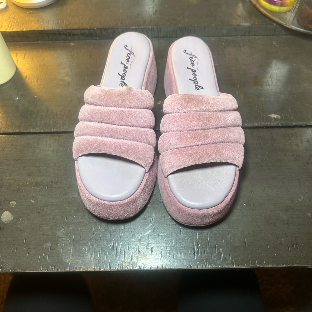 Free People Almost Paradise Platform Sandals - Picture 2 of 3